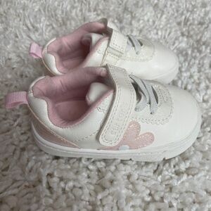 Carters white sneakers size 4